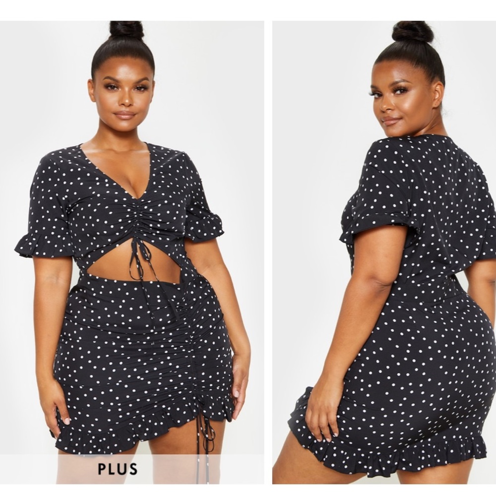 Black Polka Dot Dress